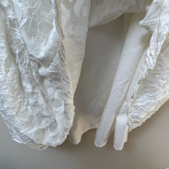 Club Monaco Textured Puff Sleeve Dress - Picture 7 of 12